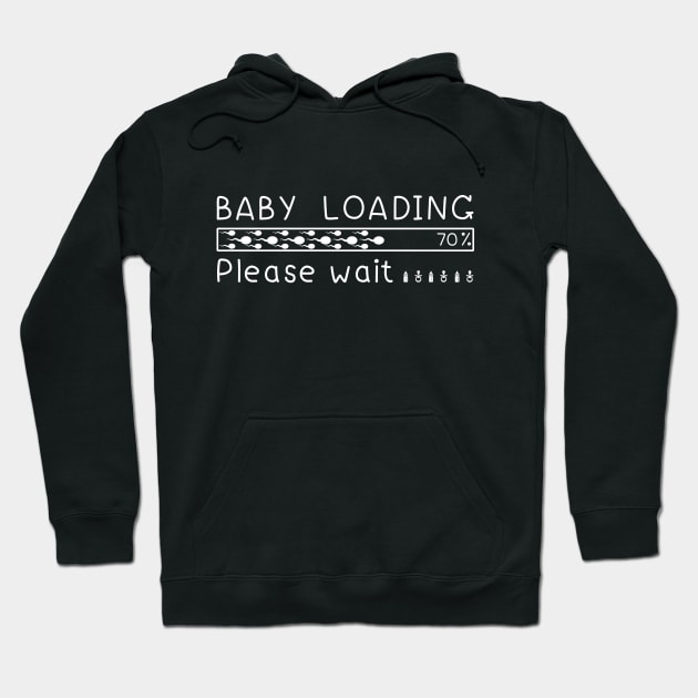 Baby Loading Please Wait Hoodie by CHANJI@95